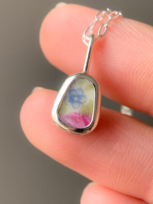 Upcycled Pottery Necklace