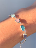 Sea Glass Bracelet (adjustable)