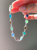 Sea Glass Bracelet (adjustable)