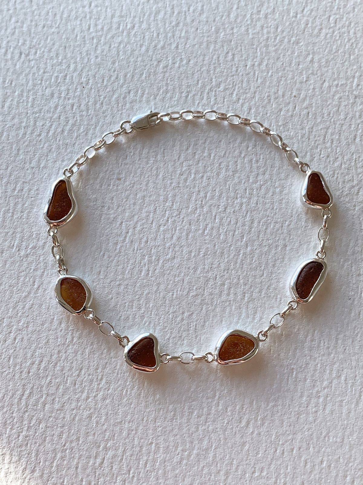 Sea Glass Bracelet (adjustable)