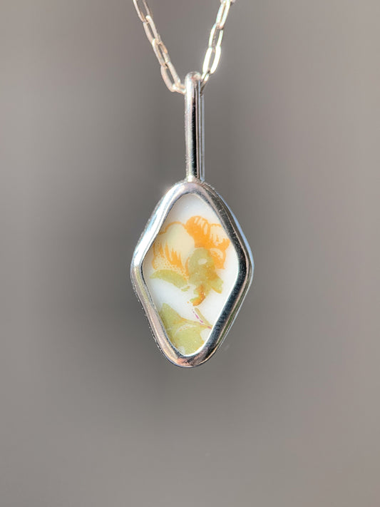 Upcycled Pottery Necklace