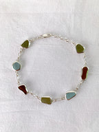 Sea Glass Bracelet (adjustable)